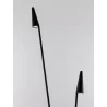 LUCES YUCATAN LE71464 black outdoor lamp 200cm LED waterproof IP54