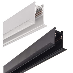 OXYLED MULTILINE trimless recessed magnetic track white, black