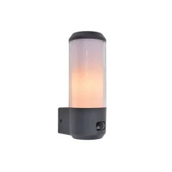 LUTEC GOLETA outdoor LED wall/ceiling lamp black IP44