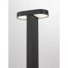 LUCES SALTILLO LE71482/3 black outdoor LED bollard 50cm, 75cm