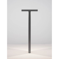LUCES ACAMBARO LE71484 anthracite outdoor LED post lamp