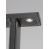 LUCES ACAMBARO LE71484 anthracite outdoor LED post lamp