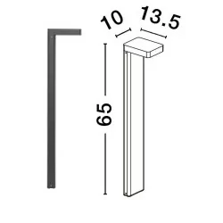 LUCES ACAMBARO LE71485 lampa LED zewnętrzna IP65