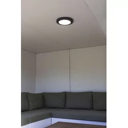 LUTEC KAYAH round ceiling lamp outdoor LED