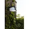 LUTEC MOON SOLAR outdoor wall lamp with a motion sensor