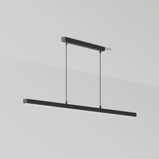 ELKIM PIETRA/Z 133 hanging lamp LED 61-181cm white, black, silver