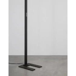 LUCES TEBAIDA LE61321 black floor lamp 200cm LED 40W up/down