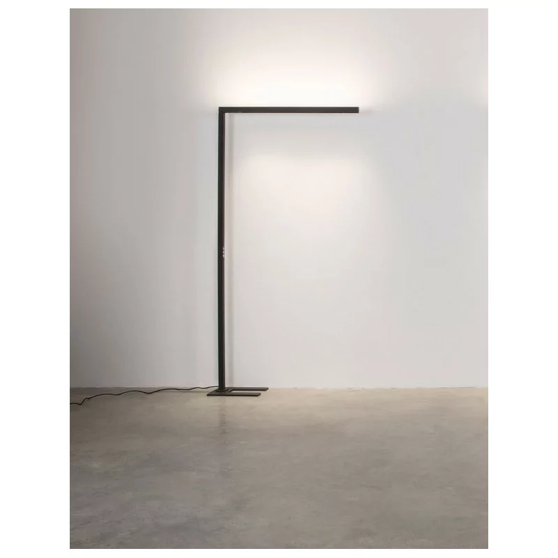 LUCES TEBAIDA LE61321 black floor lamp 200cm LED 40W up/down