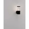 LUCES GUERRERO LE71492 black outdoor wall lamp IP54 bulbs E27 LED