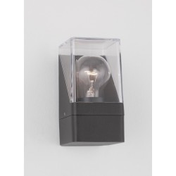 LUCES BARCA LE71497 anthracite outdoor wall lamp IP65 bulbs E27