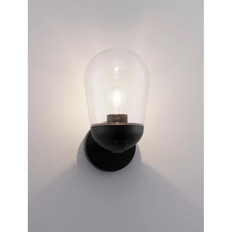 LUCES JUCHITAN LE71502 outdoor wall lamp IP54 dark gray E27