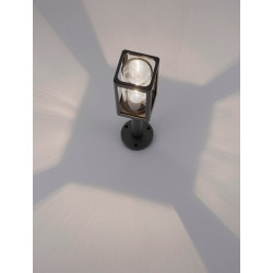 LUCES JUCHITAN LE71507 outdoor lamp IP54 dark gray post 50cm