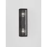 LUCES CHETUMAL LE71510  anthracite outdoor wall lamp IP54 2x bulbs E27