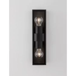 LUCES CHETUMAL LE71510  anthracite outdoor wall lamp IP54 2x bulbs E27