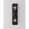 LUCES CHETUMAL LE71510  anthracite outdoor wall lamp IP54 2x bulbs E27