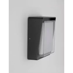 LUCES PAPANTLA LE71516 anthracite outdoor wall lamp IP65 LED 10W 3000K