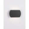 LUCES PROGRESO LE71517 black outdoor wall lamp IP65 LED 7,7W 3000K