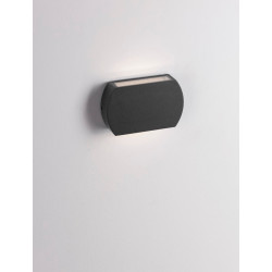 LUCES PROGRESO LE71517 black outdoor wall lamp IP65 LED 7,7W 3000K