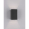 LUCES ECATEPEC LE71519 antracite classic wall outdoor lamp IP65 G9