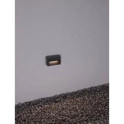 LUCES MATEHUALA LE71538 anthracite outdoor wall lamp IP54 LED 1,5W