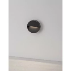 LUCES POZARICA LE71539 Round wall outdoor lamp LED 1,5W IP54 anthracite