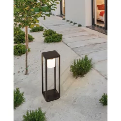 LUCES GIBRALEON LE71550 lampa stojąca solarna LED IP65 z czujnikiem