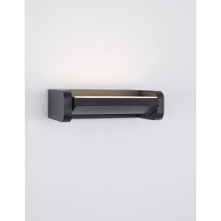 LUCES BARCELONETA LE71570 oblong outdoor wall lamp IP54 LED 6W black