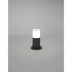 LUCES VILLAHERMOSA LE71574/5/6 black LED outdoor bollard 20-40-80cm