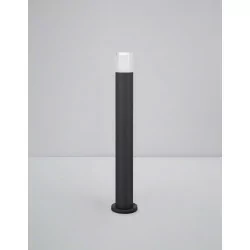 LUCES VILLAHERMOSA LE71574/5/6 black LED outdoor bollard 20-40-80cm