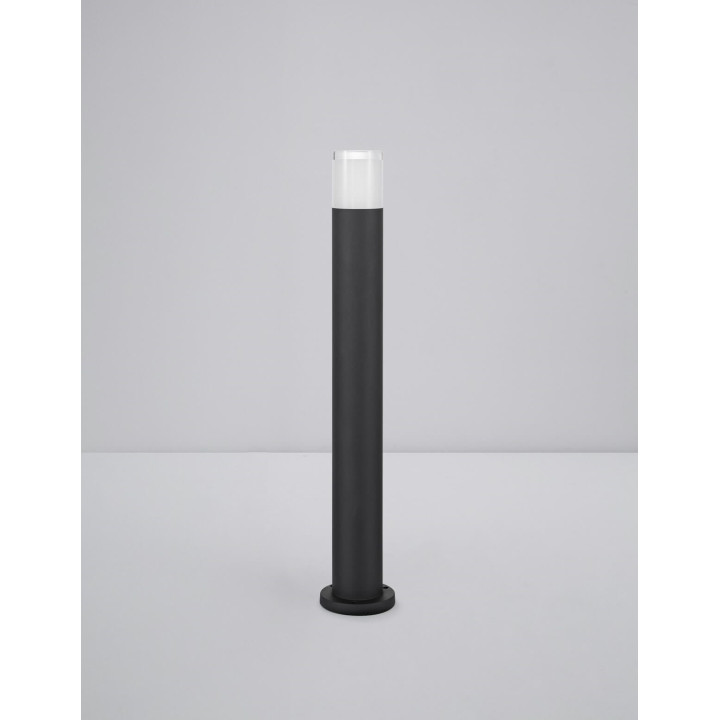 LUCES VILLAHERMOSA LE71574/5/6 czarny słupek zewnętrzny LED 20-40-80cm