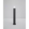 LUCES VILLAHERMOSA LE71574/5/6 black LED outdoor bollard 20-40-80cm