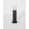 LUCES VILLAHERMOSA LE71574/5/6 black LED outdoor bollard 20-40-80cm