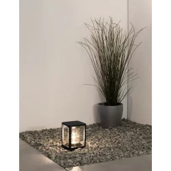 LUCES TULANCINGO LE71580 lampa zewnętrzna IP65 1xE27 antracyt 22cm