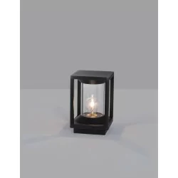 LUCES TULANCINGO LE71580 lampa zewnętrzna IP65 1xE27 antracyt 22cm