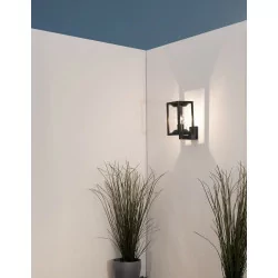 LUCES TULANCINGO LE71579 anthracite outdoor wall lamp IP65 bulb E27