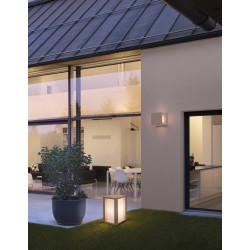 LUCES APATZINGAN LE71585/6 outdoor wall lamp IP65 concrete LED E27