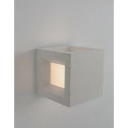 LUCES APATZINGAN LE71585/6 outdoor wall lamp IP65 concrete LED E27