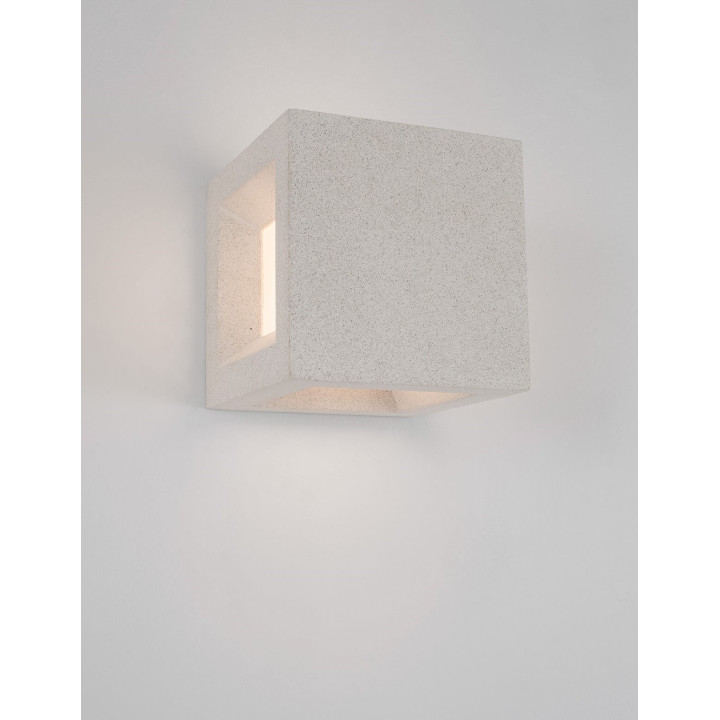 LUCES APATZINGAN LE71585/6 outdoor wall lamp IP65 concrete LED E27