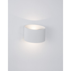 LUCES NUEVO LE71592 biały kinkiet zewnętrzny LED 2x5W
