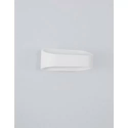 LUCES MOCHIS LE71593 white LED outdoor wall lamp 9W IP54 up/down oval