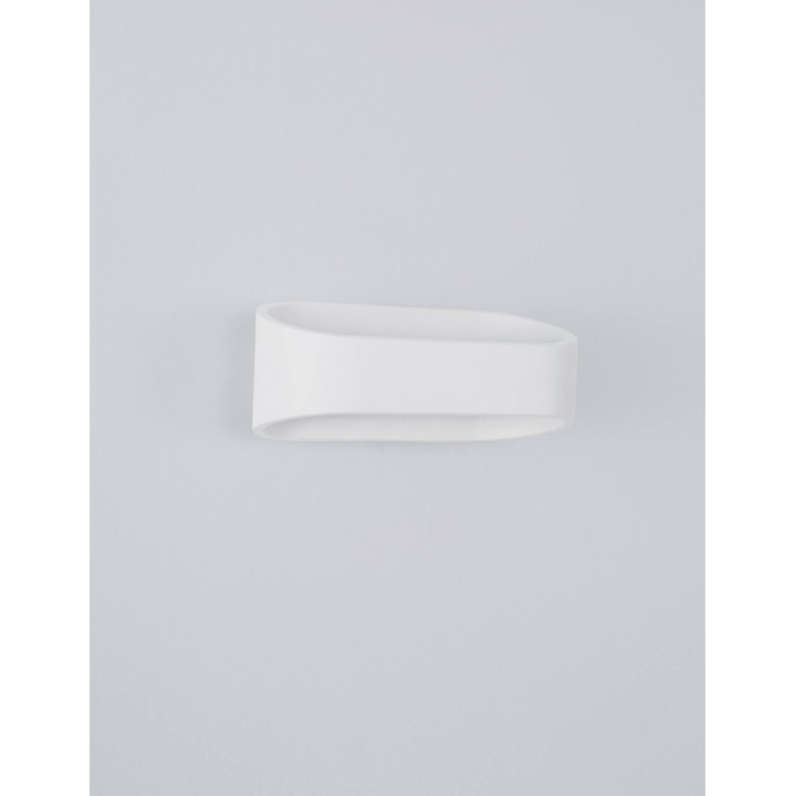 LUCES MOCHIS LE71593 white LED outdoor wall lamp 9W IP54 up/down oval