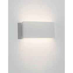 LUCES MOCHIS LE71594 biały kinkiet zewnętrzny LED 2x5W