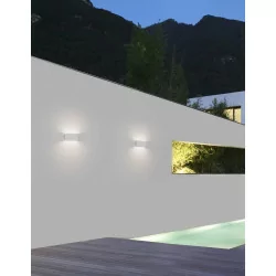 LUCES MOCHIS LE71594 white LED outdoor wall lamp 2x5W IP54 up/down