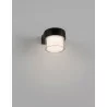 LUCES HERMOSILLO LE71595 LED outdoor wall lamp IP65 black round 5W