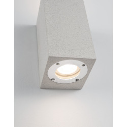 LUCES IXTAPALUCA LE71606/7 outdoor wall lamp IP65 concrete white, gray