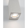 LUCES IXTAPALUCA LE71606/7 outdoor wall lamp IP65 concrete white, gray
