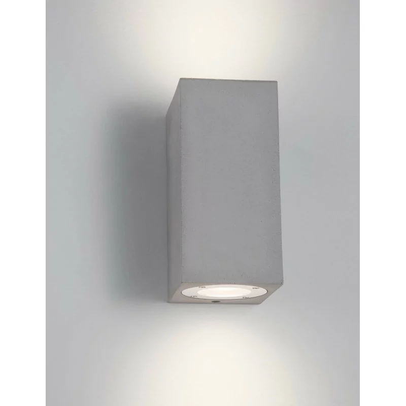 LUCES IXTAPALUCA LE71606/7 kinkiet zewnętrzny IP65 beton 2xGU10