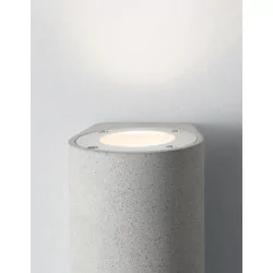 LUCES BUENAVISTALE71608/9 outdoor wall round lamp IP65 concrete 2xGU10