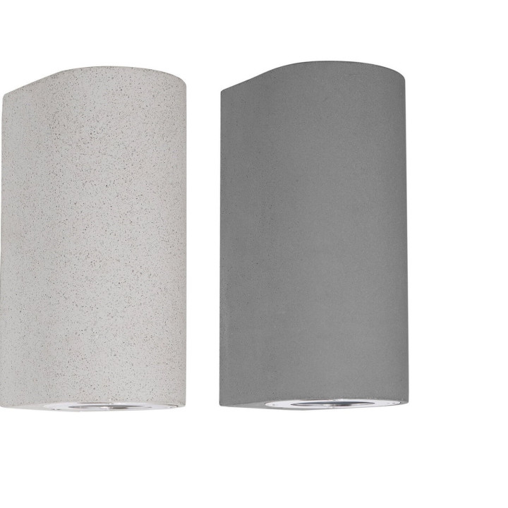 LUCES BUENAVISTALE71608/9 outdoor wall round lamp IP65 concrete 2xGU10