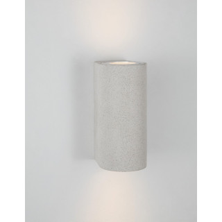 LUCES BUENAVISTA LE71608/9 p&oacute;łokrągły kinkiet zewnętrzny IP65 betonowy